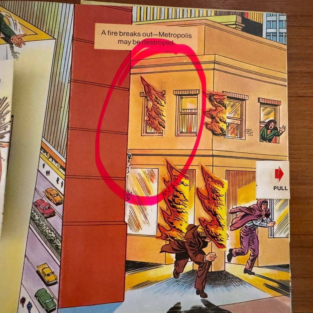 1979 Superman Pop-Up Book! Great condition! A CRAZY Find! Don’t miss out! - Picture 14 of 16